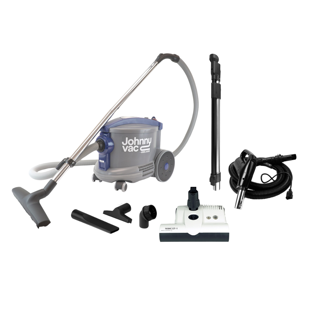 Johnny Vac AS6 & Sebo ET-1 with Electric Hose