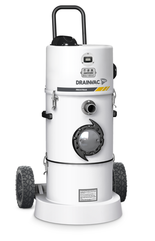 DrainVac DV2P57 ProXtrak Commercial Portable Central Vacuum Cleaner