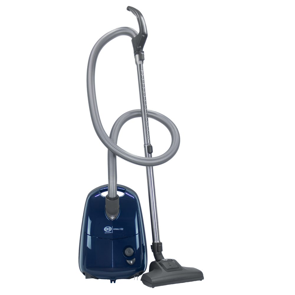 SEBO E2 Turbo Blue Canister Vacuum