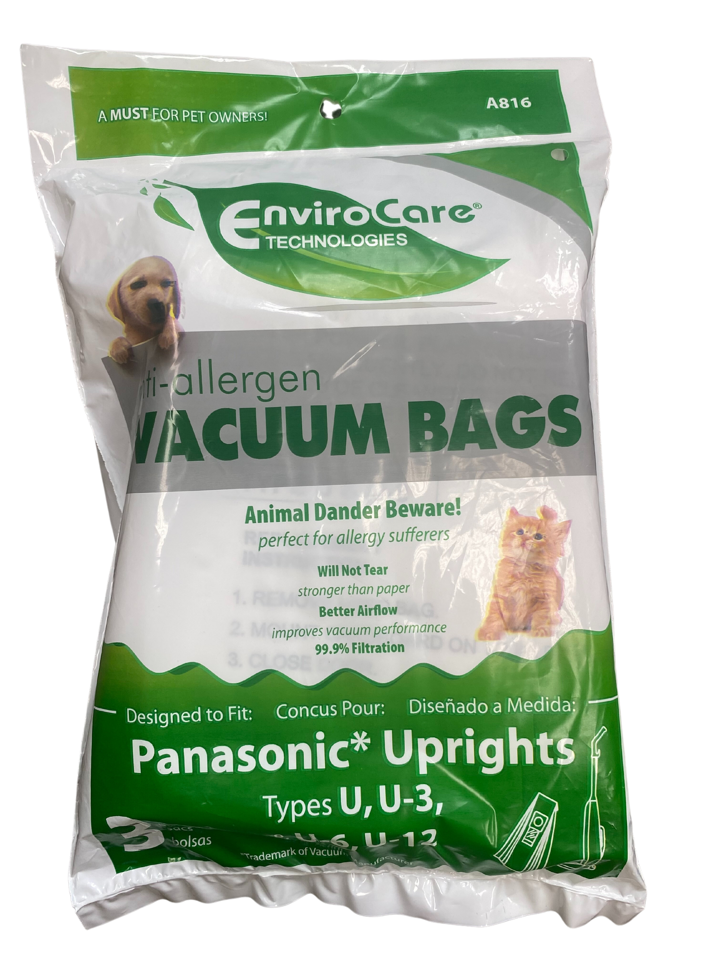 Panasonic / Kenmore Upright Bags