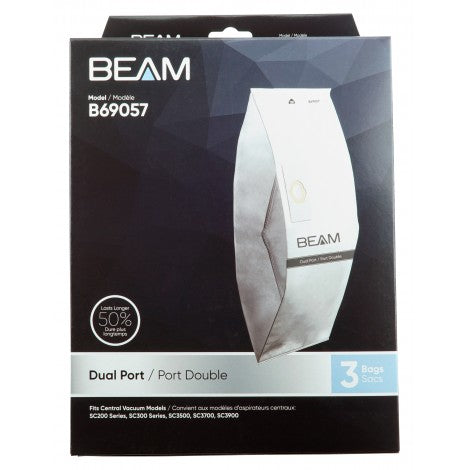 Beam Central Vac 2 Hole Bags