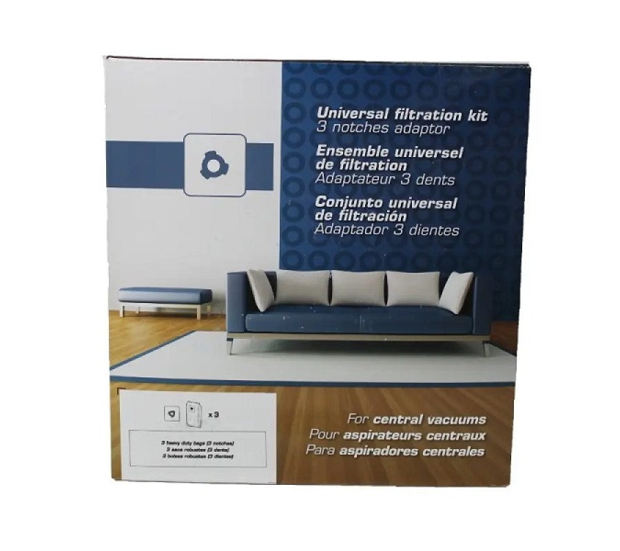 Thoro-Vac Central Vac Disposable Bags