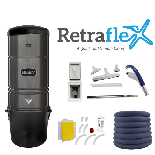 BEAM 495 + Hose/Attachment Set and Install Kit with 1 door