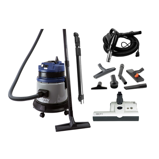 Johnny Vac JV115 & Sebo ET-2